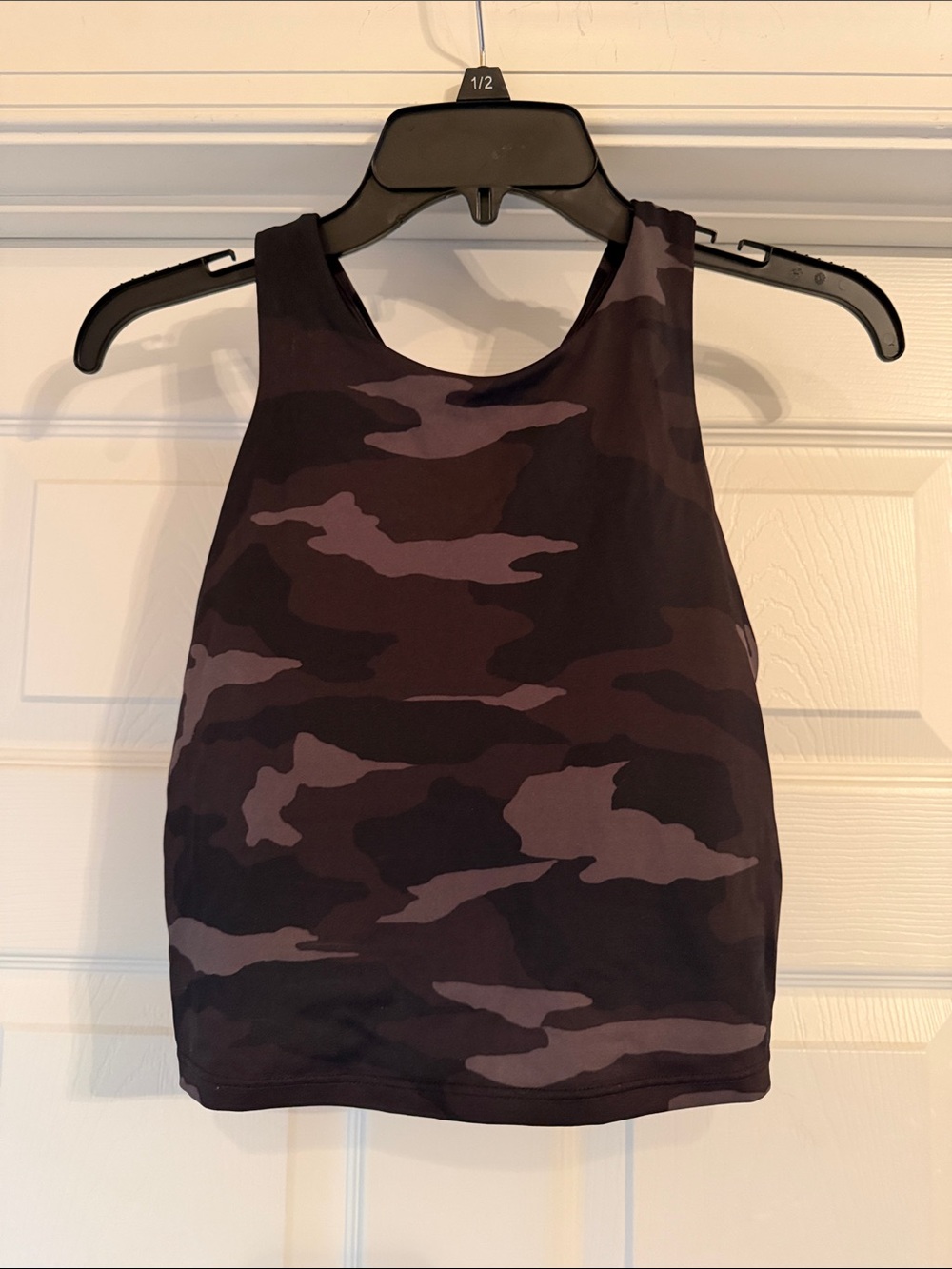 Athleta camo sports bra.
